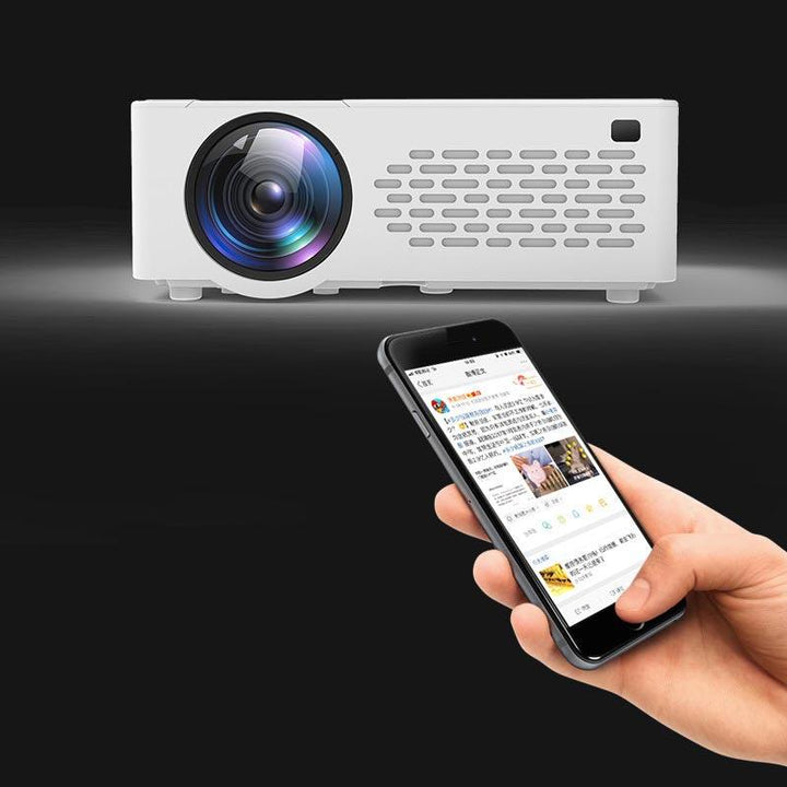 Home Mini Portable Projector Smart Phone With Screen - Mamofa Global Store