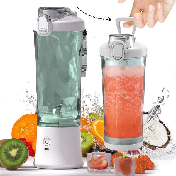 Portable Blender Juicer Personal Size Blender For Shakes And Smoothies With 6 Blade Mini Blender Kitchen Gadgets - Mamofa Global Store