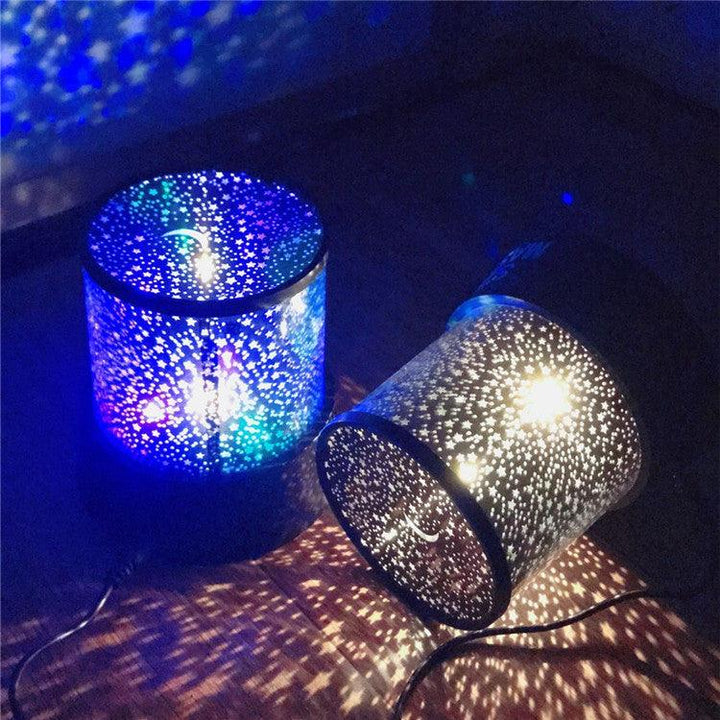 LED Night Light Projector Lamp Colorful Star Light (Random Color) - Mamofa Global Store