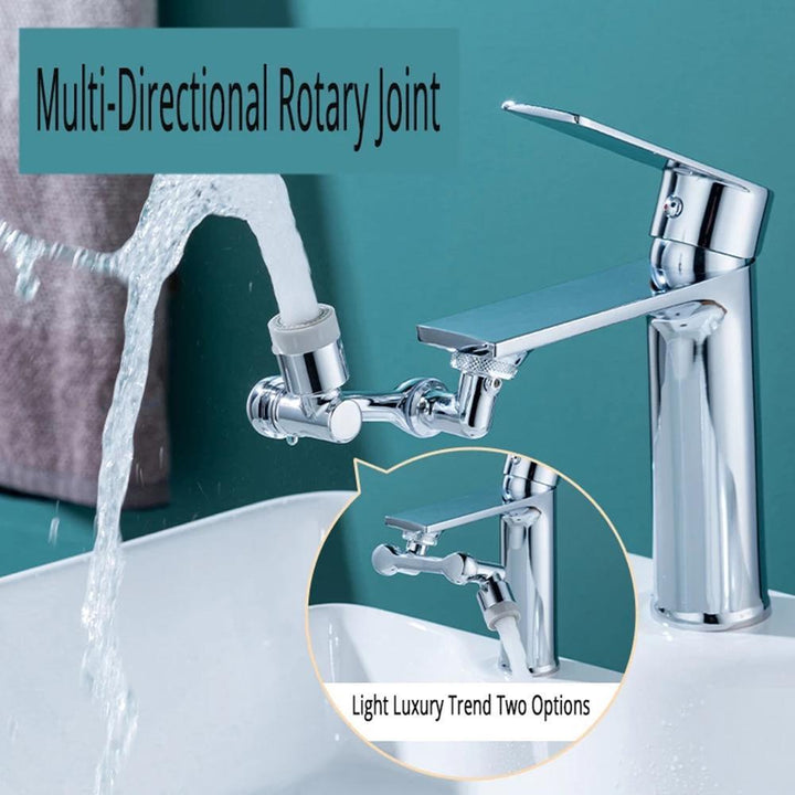 Universal 1080 Swivel Faucet Aerator Multifunction Faucet Extender Universal Swivel Splash Resistant Shower - Mamofa Global Store