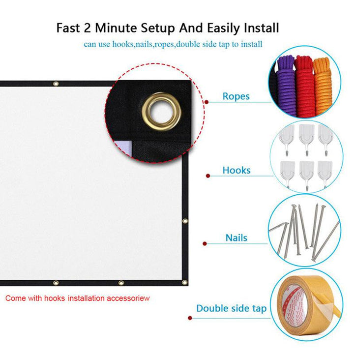 Shadow screen projector screen - Mamofa Global Store