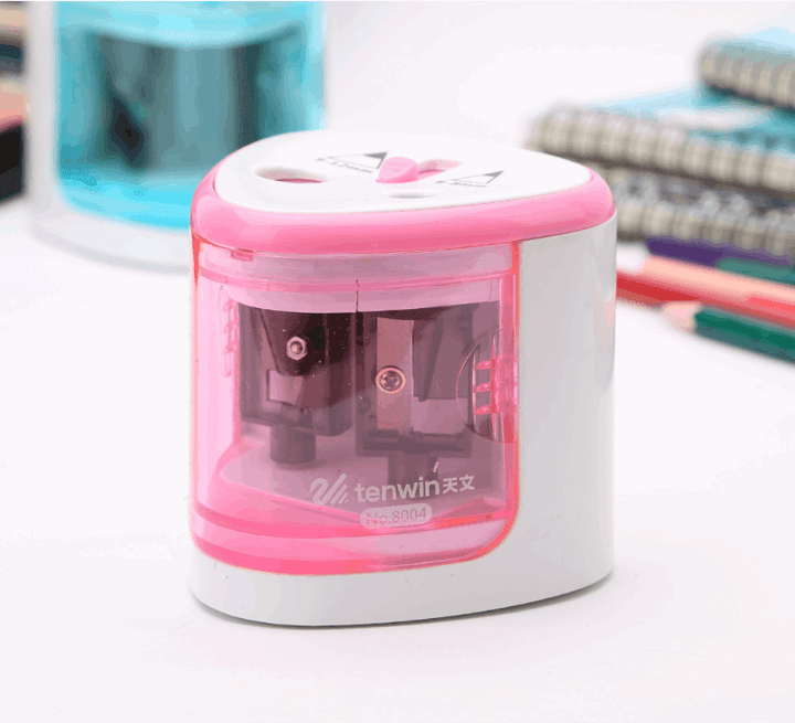 Automatic electric pencil sharpener pencil sharpener child safety pencil sharpener pencil sharpener learning stationery primary school supplies - Mamofa Global Store