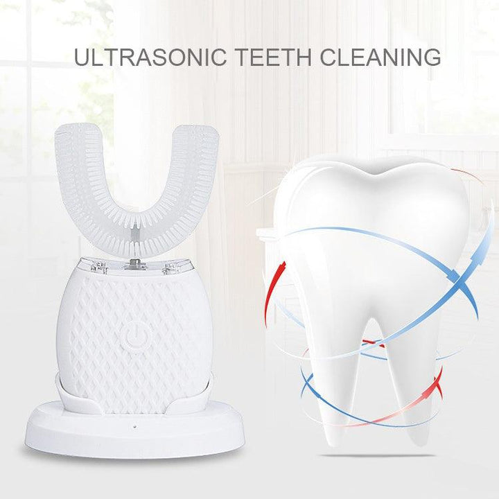 Smart Electric Toothbrush USB Rechargeable U-shaped Tooth - Mamofa Global Store