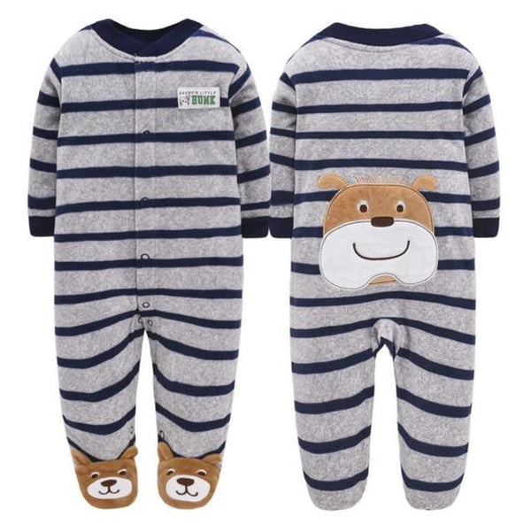 Spring Baby Girl Clothes Kids Soft Fleece Rompers Kids - Mamofa Global Store