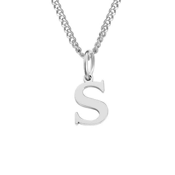 26 Letters All-Match 14K Stainless Steel Necklace - Mamofa Global Store