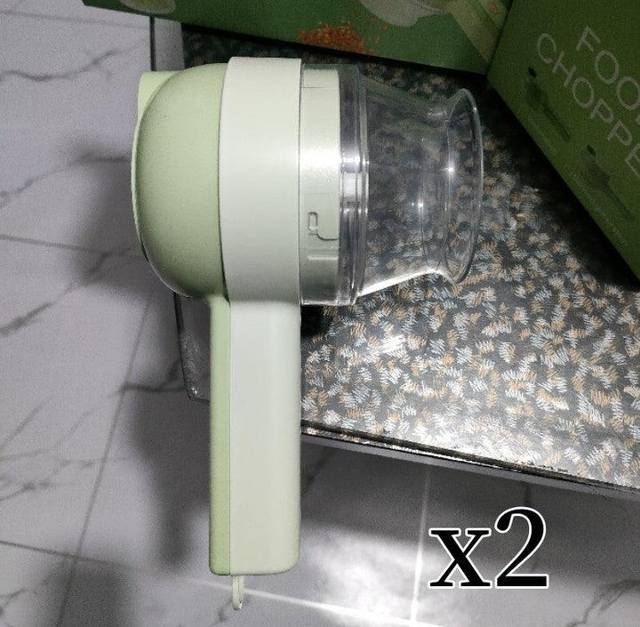 Multifunctional Electric Vegetable Slicer Kitchen Fruit Salad Cutter Carrot Potato Chopper Cutting Machine Stainless Steel Blade - Mamofa Global Store