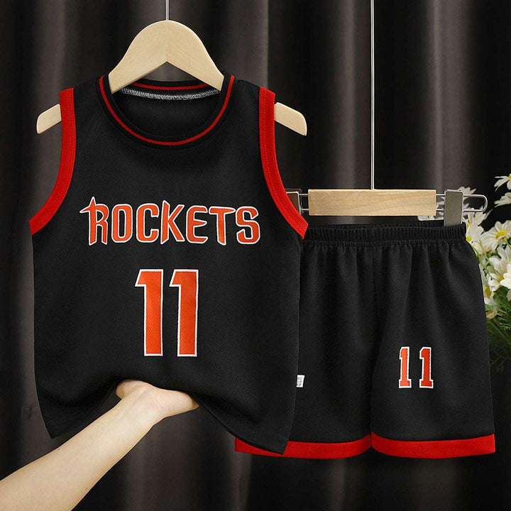 Children's Clothing Sports Basketball Wear Children's Clothing Boys' Suit - Mamofa Global Store