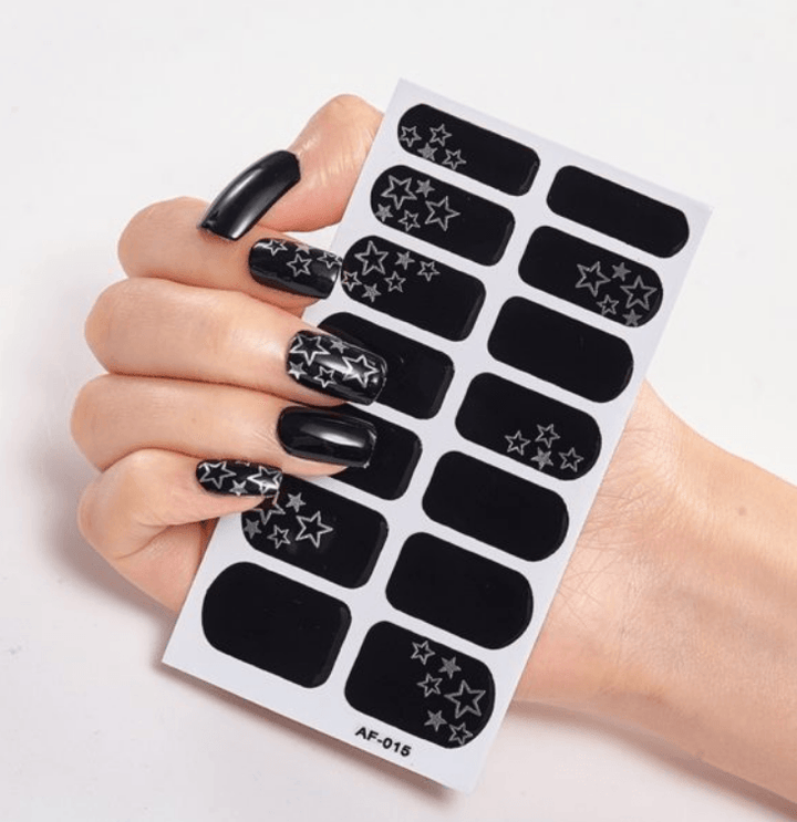 Nail Stickers, Nail Polish Glue, Full Nail Stickers - Mamofa Global Store