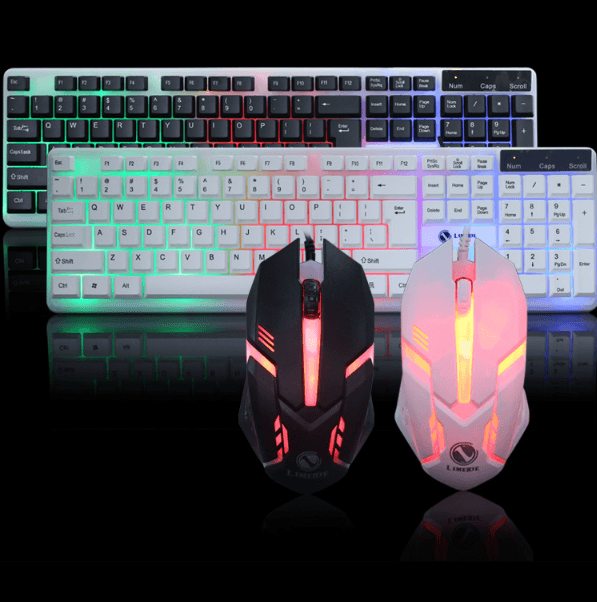 Backlit keyboard and mouse - Mamofa Global Store