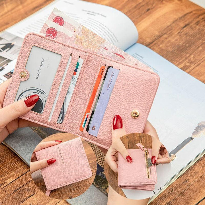 Driving License Protective Case Mini Short Small Wallet - Mamofa Global Store