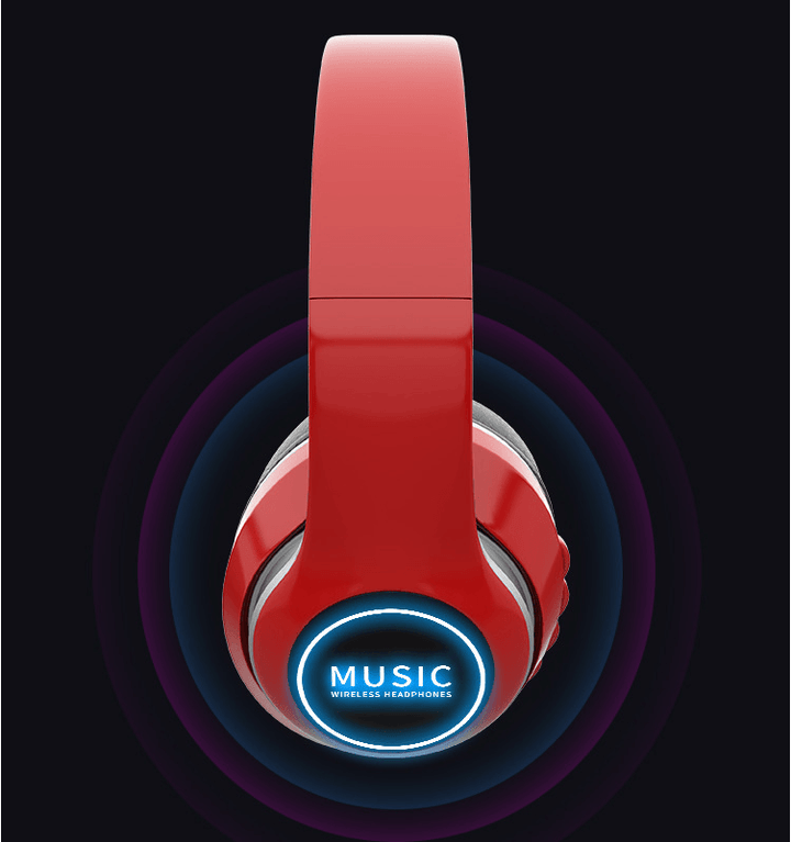 Colorful glowing cool headphones - Mamofa Global Store