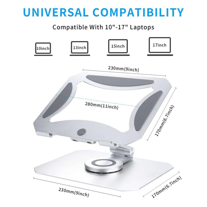 360 Degree Rotating Desktop Laptop Stand - Mamofa Global Store