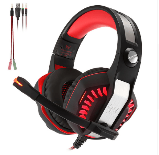 Computer Gaming Headset Headset E-sports Headset with Microphone Microphone - Mamofa Global Store