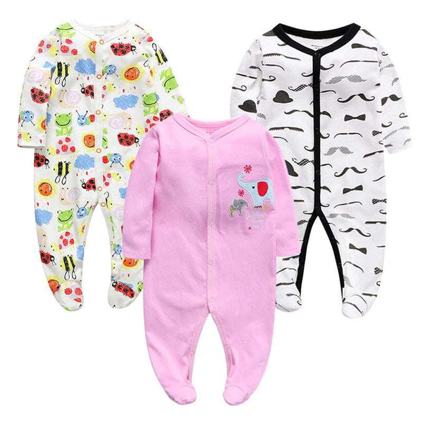 Cotton one-piece clothes baby clothes - Mamofa Global Store