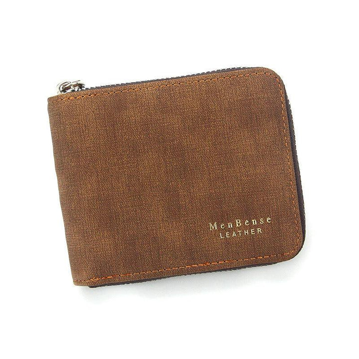 Men's Simplicity Wallet Fashion Frosted - Mamofa Global Store