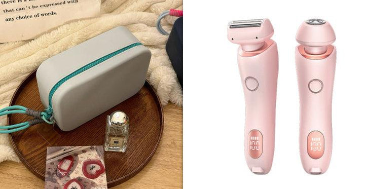 2 In 1 Hair Removal Epilator USB Rechargeable Trimmer - Mamofa Global Store