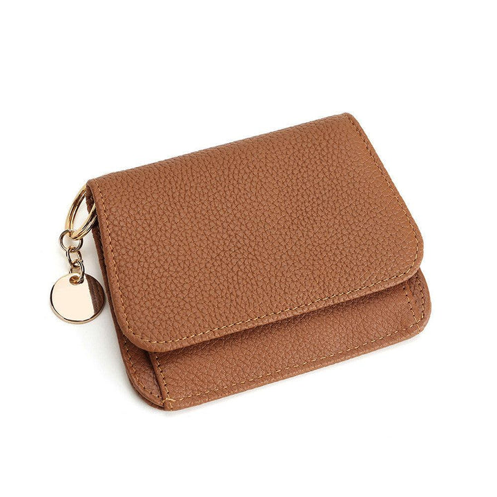 Solid Color Women's Fashion Zipper Coin Purse - Mamofa Global Store