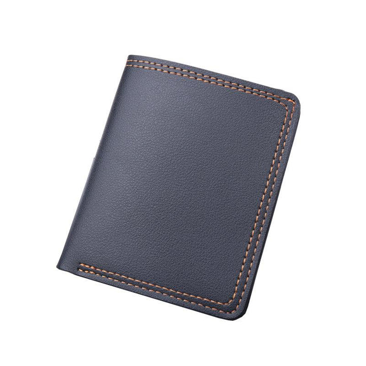 Vertical Men Wallet Is Fashionable And Slim - Mamofa Global Store