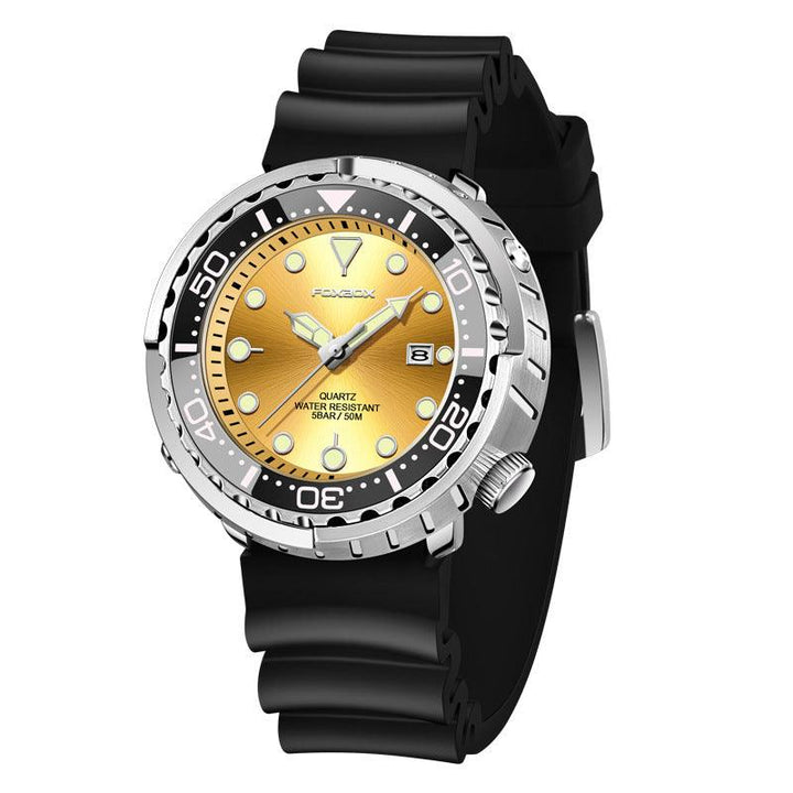 Men's Quartz Watch Three-pin Calendar Waterproof - Mamofa Global Store