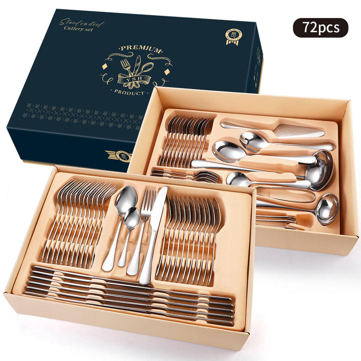 Stainless Steel Tableware Gift Box Set - Mamofa Global Store