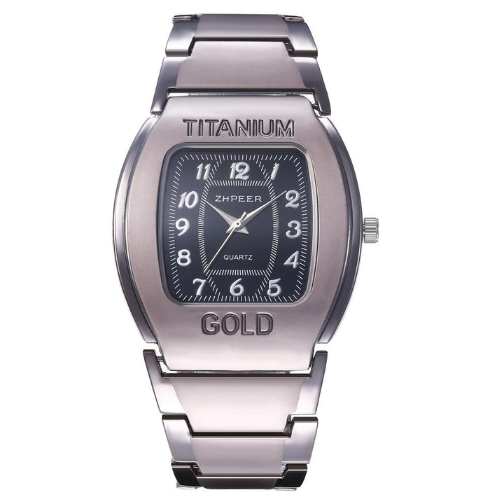 Titanium Alloy Business Leisure Steel Band Quartz Watch Men's - Mamofa Global Store