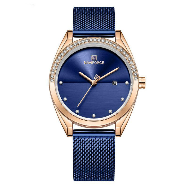 Waterproof Calendar Women Quartz Watch - Mamofa Global Store