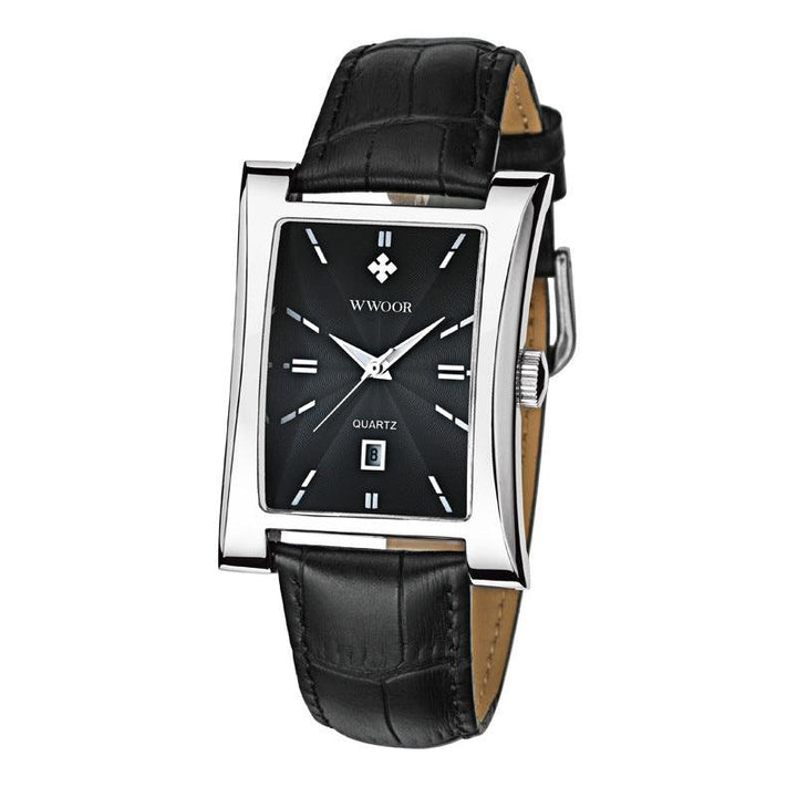 Man watch with calendar belt - Mamofa Global Store