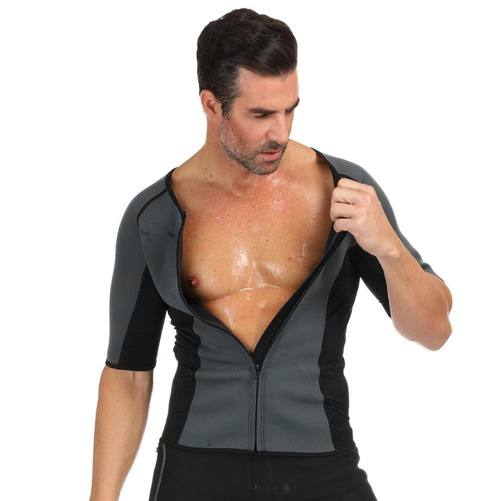 Sweat suit sports fitness vest - Mamofa Global Store