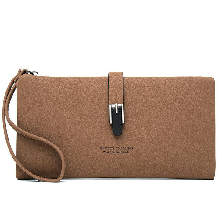 Long Female Wallet Simple Clutch - Mamofa Global Store