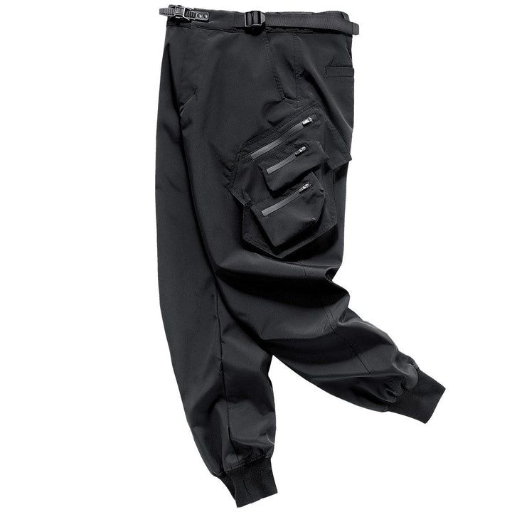 Men's Trendy Multi Pocket Parachute Pants Loose Fit - Mamofa Global Store