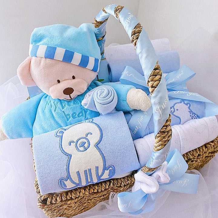 Newborn Boy Baby Clothes Set Gift Box Autumn And Winter - Mamofa Global Store