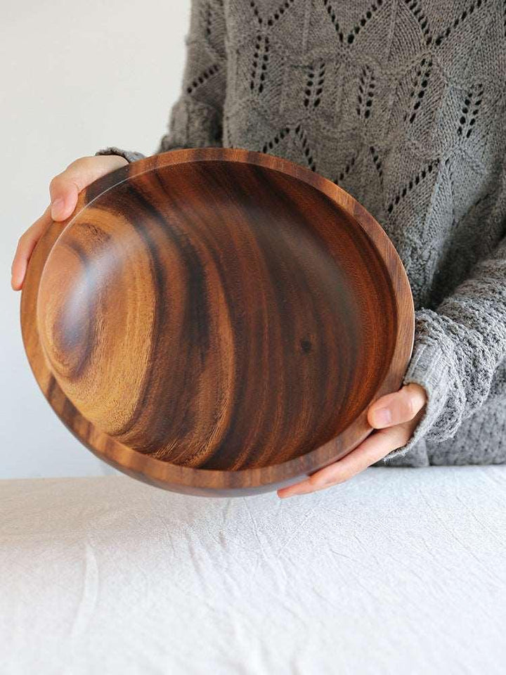 Acacia wooden bowl wooden tableware - Mamofa Global Store