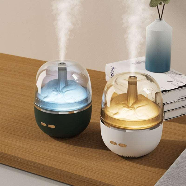 Air Humidifier Essential Oil Ultrasonic Aromatherapy Atomizer Colorful Light Heavy Fog Volume Office Home Accessories - Mamofa Global Store