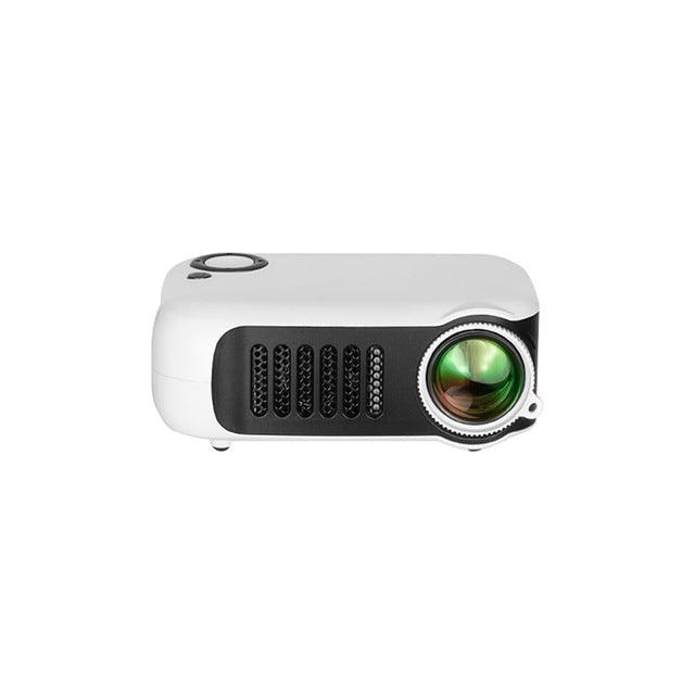 Mini Portable Projector 800 Lumens Eye-Care 1080p LCD 50,000 Hours Lamp Life Home Cinema Video Projector - Mamofa Global Store