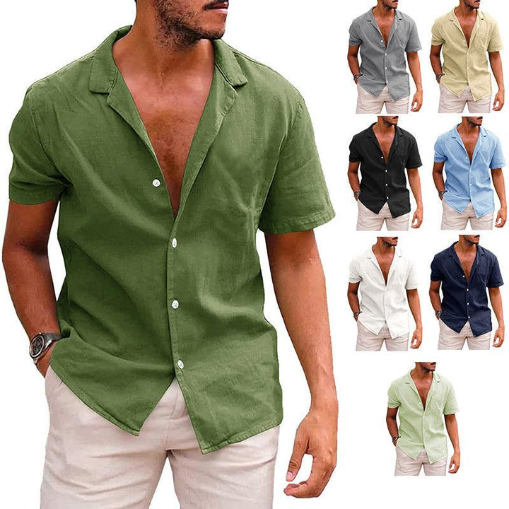 Casual Button Down Shirt - Mamofa Global Store