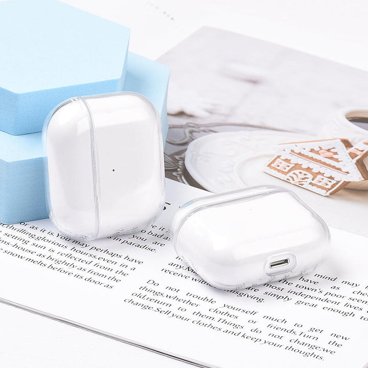 Transparent Case For Airpods 2 3 Pro 1 Case PC Clear Earphone Cover For Air Pods Pro 2 3 1 Earpods Case Charging BOX Shell - Mamofa Global Store