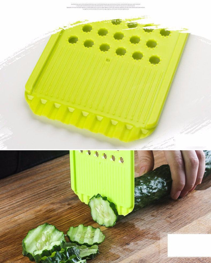 mulit-fuction kitchen tools vegetable carrot cucumber slicer grater wave cutter - Mamofa Global Store