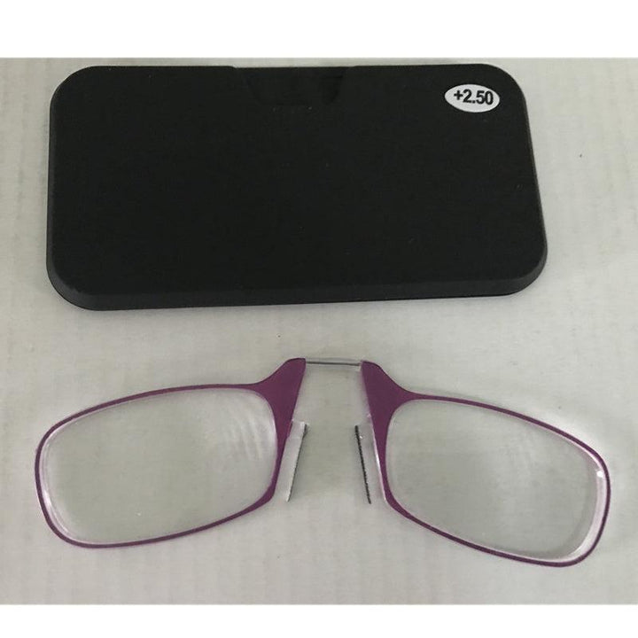 Clip-on reading glasses SOS wallet emergency glasses - Mamofa Global Store