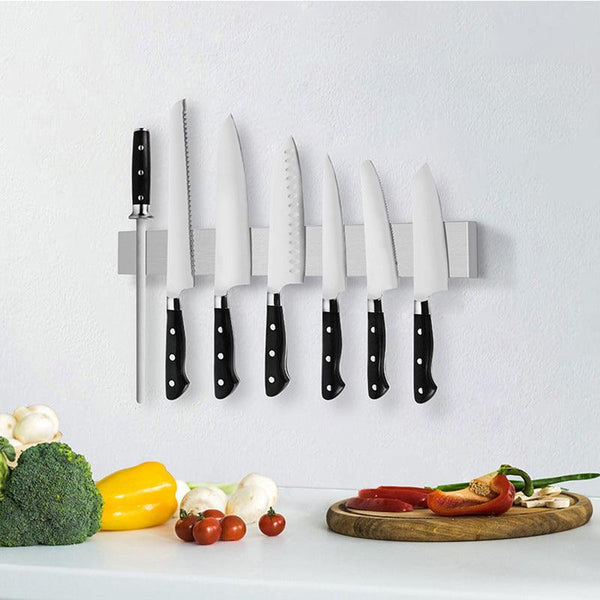 Kitchen Wallmounted Kitchen Knife Storage Rack - Mamofa Global Store