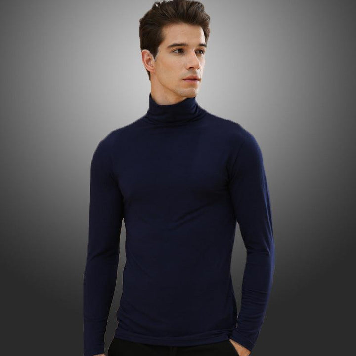 Men's high neck lapel thermal underwear - Mamofa Global Store