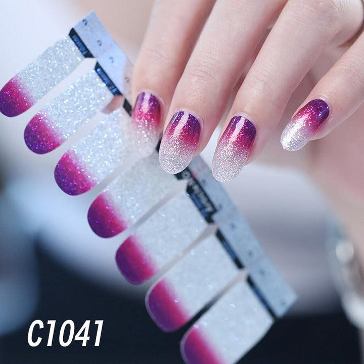 Nail polish nail sticker - Mamofa Global Store