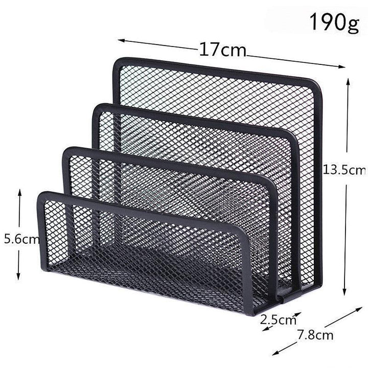 Book Shelves Desk-Organizer Office Mesh Home Metal 1pcs - Mamofa Global Store