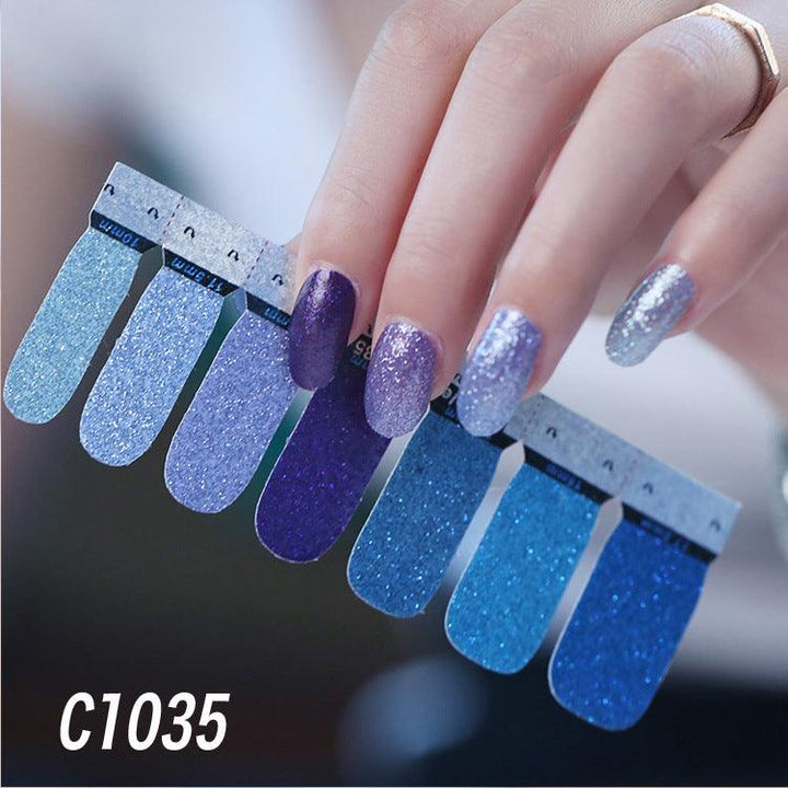 Nail polish nail sticker - Mamofa Global Store