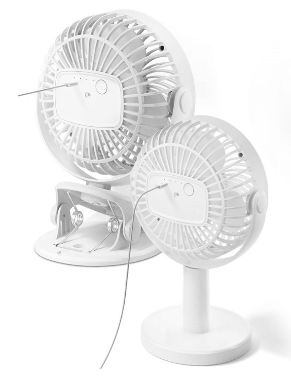 Mini Clip-on USB Desktop Fan - Mamofa Global Store