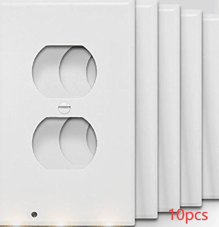 Durable Convenient Outlet Cover Duplex Wall Plate Led - Mamofa Global Store