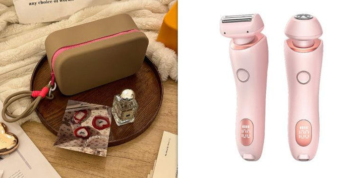 2 In 1 Hair Removal Epilator USB Rechargeable Trimmer - Mamofa Global Store