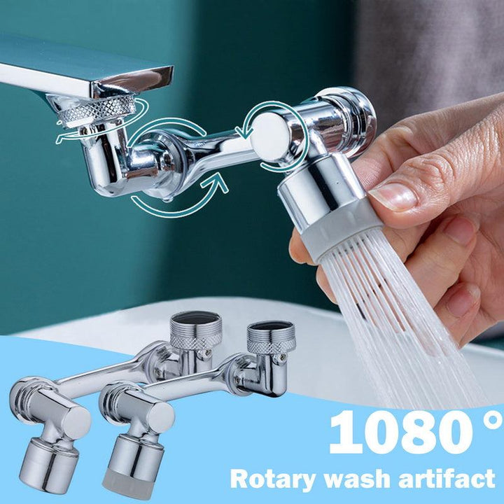 Universal 1080 Swivel Faucet Aerator Multifunction Faucet Extender Universal Swivel Splash Resistant Shower - Mamofa Global Store