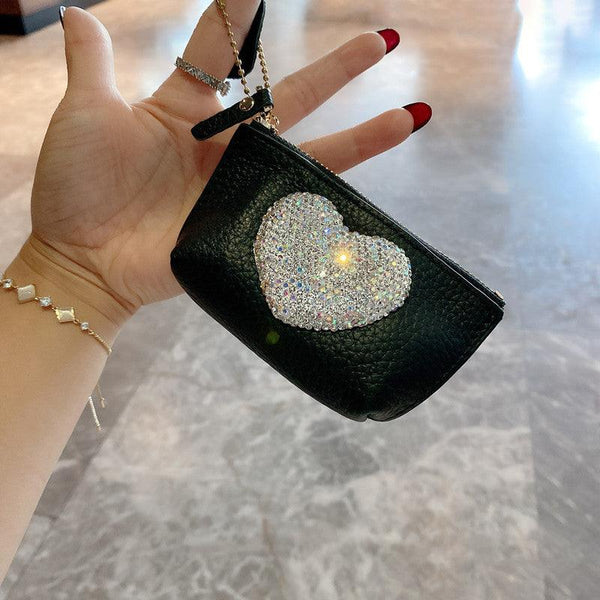 Love Mini Coin Purse Diamond Travel - Mamofa Global Store