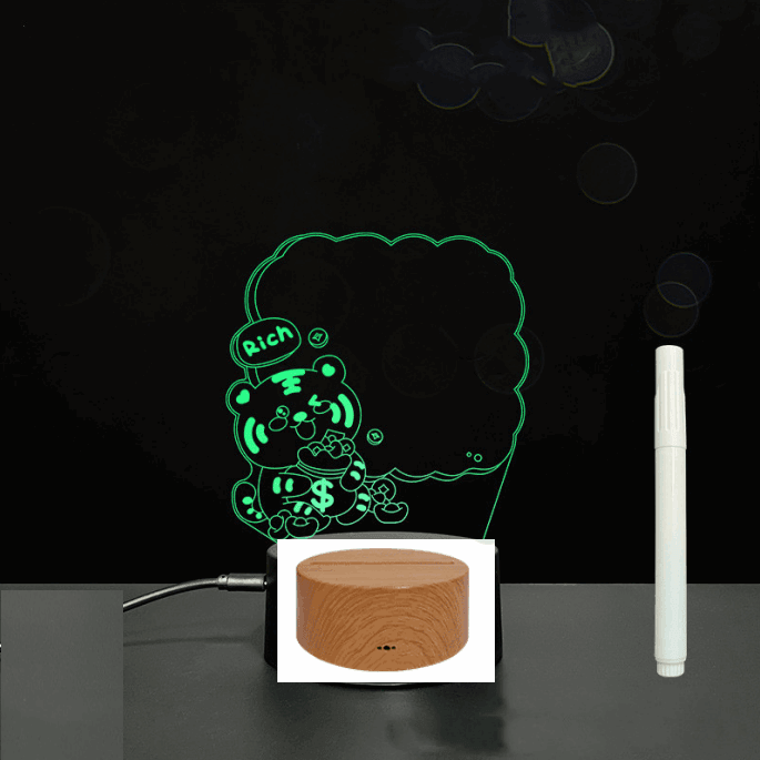 Acrylic Board Handwriting Message Board LED Light - Mamofa Global Store