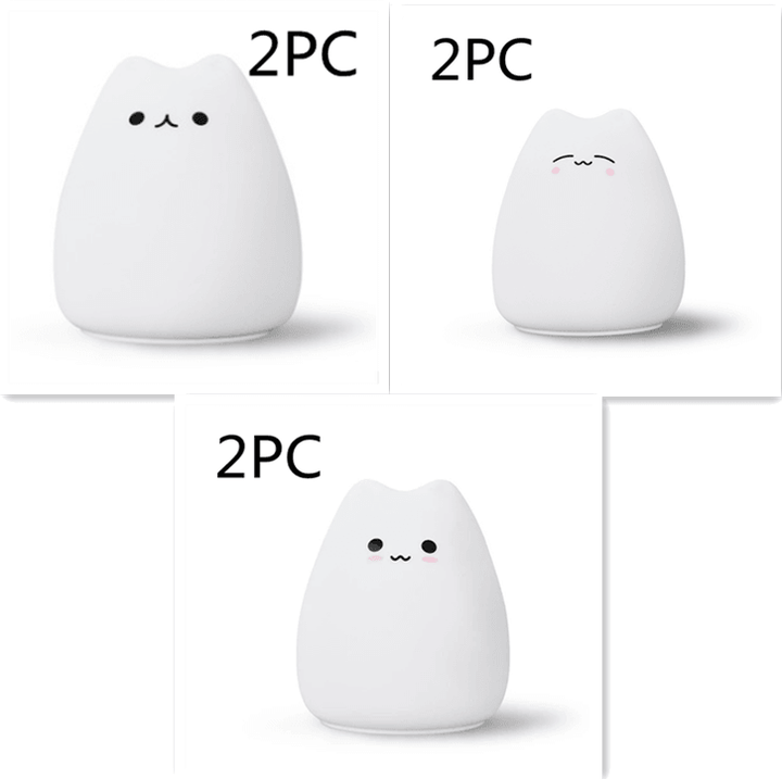 Silicone Touch Sensor LED Night Light For Children Baby Kids - Mamofa Global Store